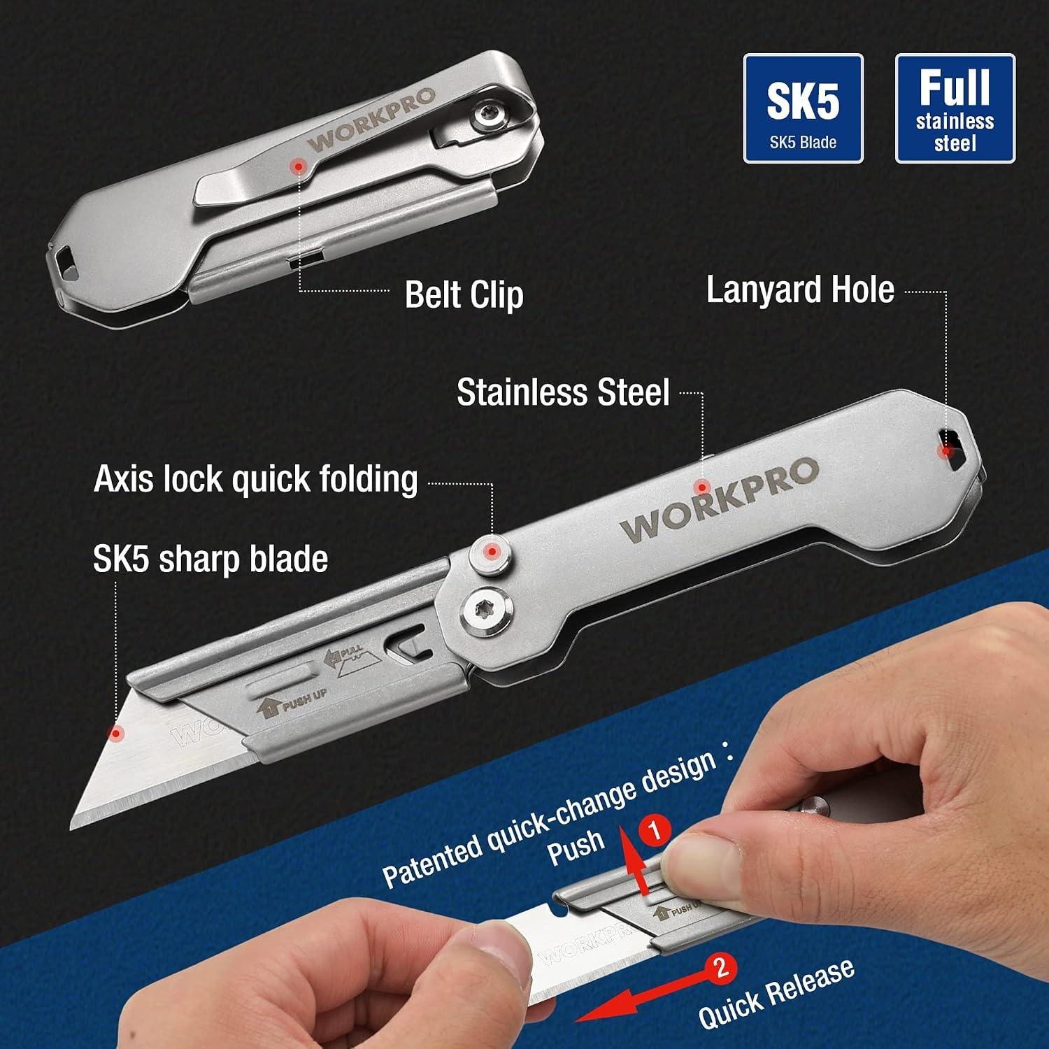 **My Go-To Pocket Knife: WORKPRO 3-Pack Wins** 5 **My Go-To Pocket Knife: WORKPRO 3-Pack Wins**