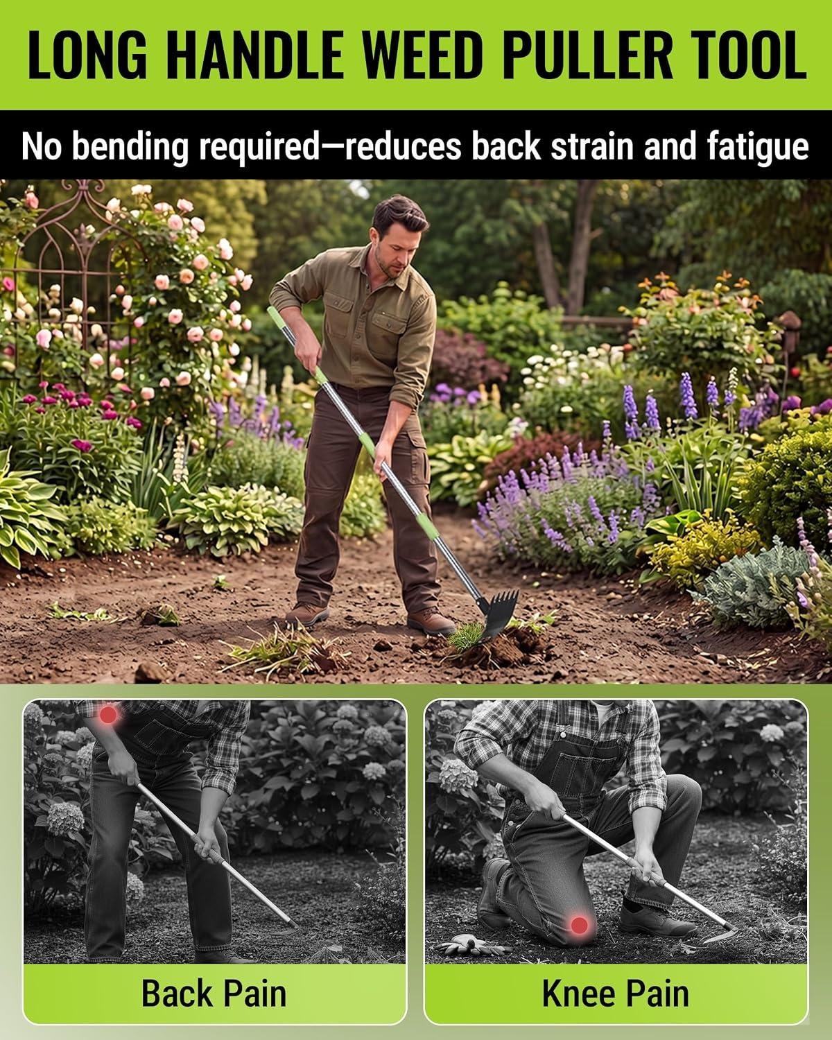 **I Tried WORKPRO's 2-in-1 Weed Puller Tool**