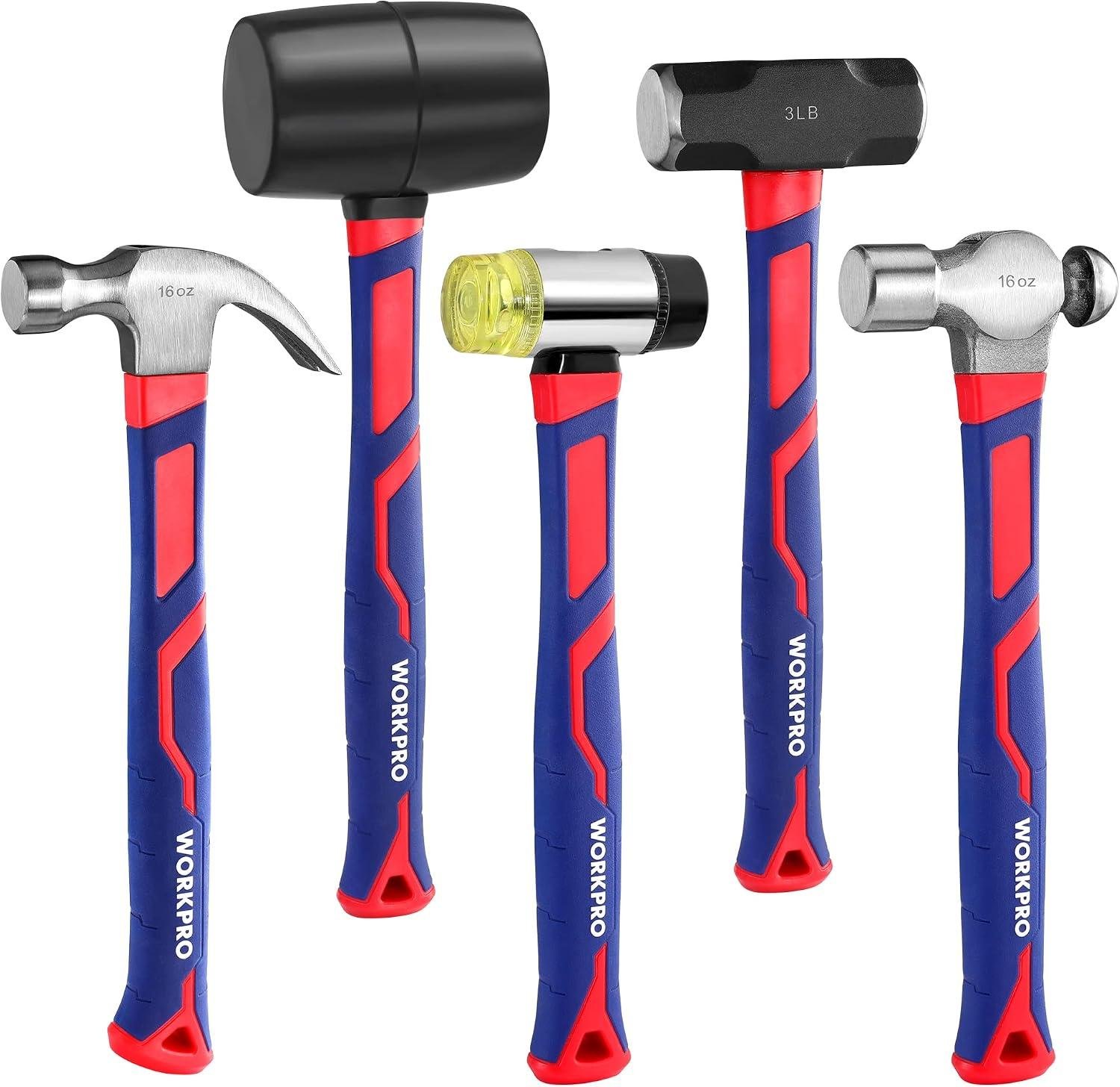 WORKPRO 5-Piece Hammer Set Review: Covers Every Home Job 6 WORKPRO 5-Piece Hammer Set Review: Covers Every Home Job