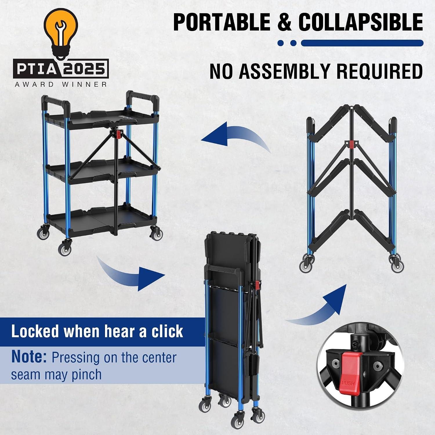WORKPRO Utility Cart Review: Folds Flat, Hauls 210 Lbs 4 WORKPRO Utility Cart Review: Folds Flat, Hauls 210 Lbs